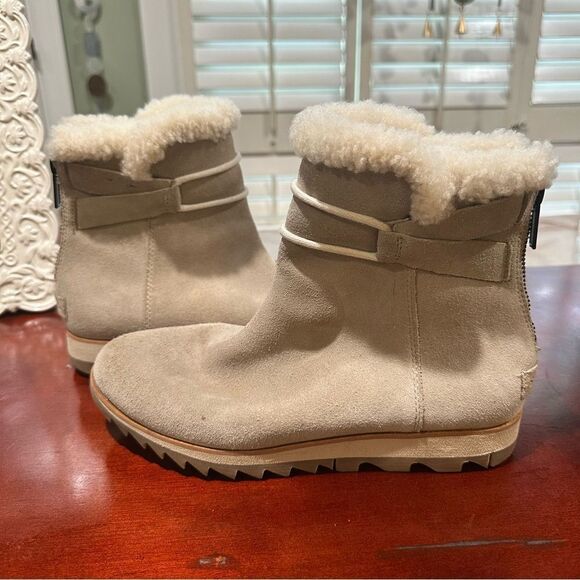 Sorel Tan Harlow Botties Size 7.5 - Picture 9 of 12